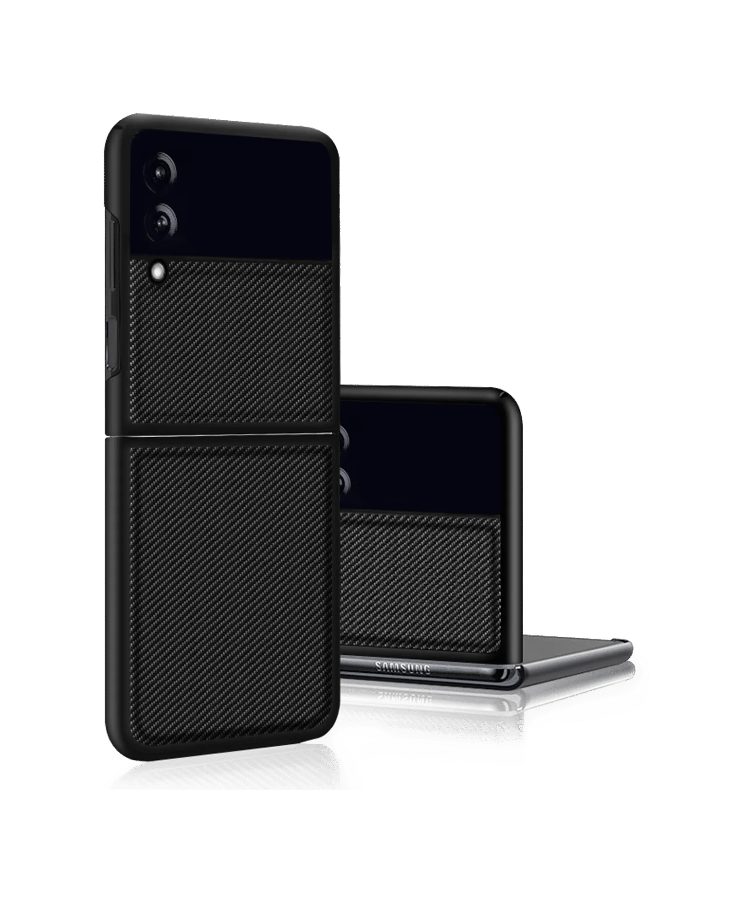 Carbon Fiber Case For Samsung Galaxy Z Flip 4