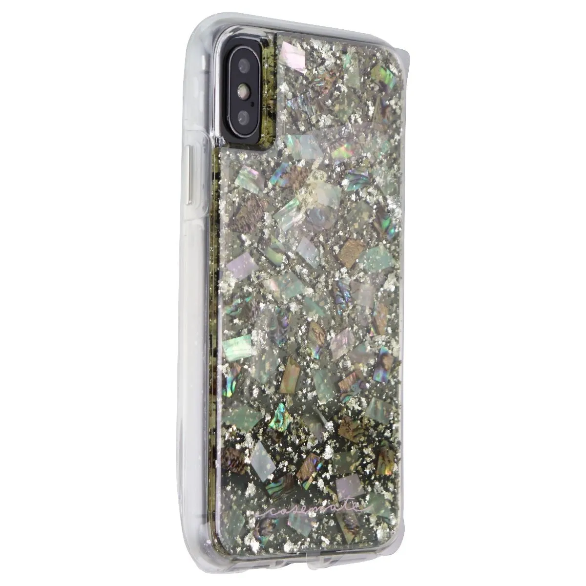 Case-Mate Karat Pearl Series Case for Apple iPhone Xs/iPhone X - Mother of Pearl