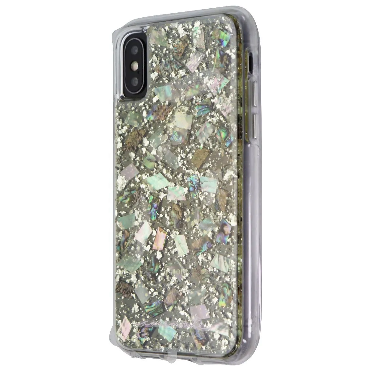 Case-Mate Karat Pearl Series Case for Apple iPhone Xs/iPhone X - Mother of Pearl