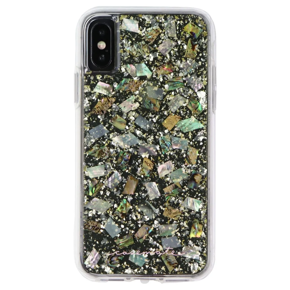 Case-Mate Karat Pearl Series Case for Apple iPhone Xs/iPhone X - Mother of Pearl