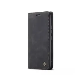 Caseme Magnetic Flip PU Leather Wallet Case for iPhone 11 - Black