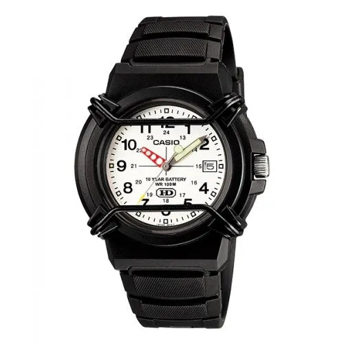 CASIO Enticer Analog White Watch #HDA-600B-7BVDF