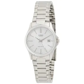 Casio Ladies Silver Analog Watch LTP-1183A-7ADF