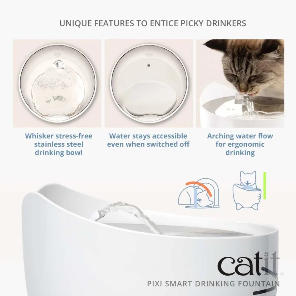 Catit Pixi Smart Cat Drinking Fountain 2L