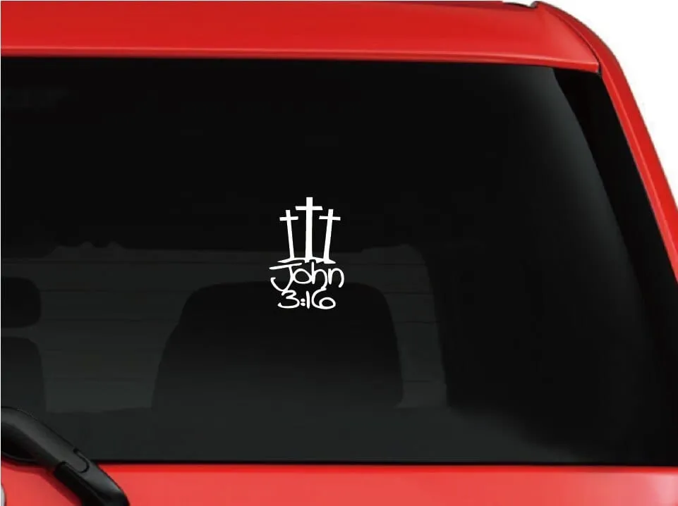 Christian Decal Stickers for Your Car or Wherever You Want to Share the Good News!