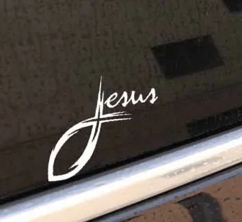 Christian Decal Stickers for Your Car or Wherever You Want to Share the Good News!