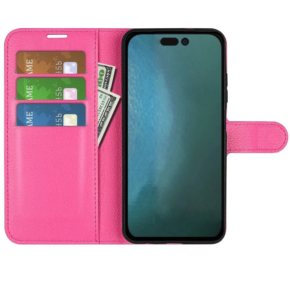 Classic iPhone 14 Max flip case - Rose