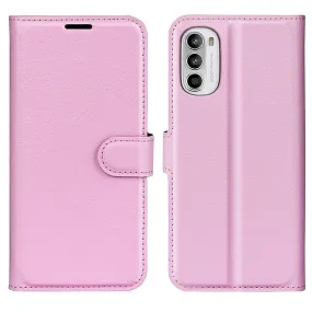 Classic Motorola Moto G52 / Moto G82 flip case - Pink