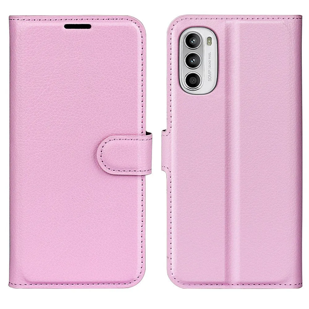 Classic Motorola Moto G52 / Moto G82 flip case - Pink