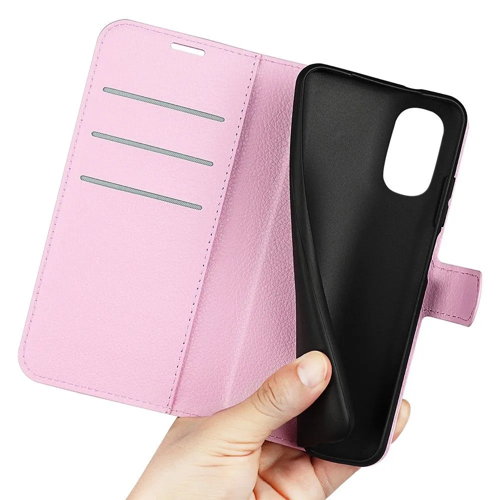 Classic Motorola Moto G52 / Moto G82 flip case - Pink