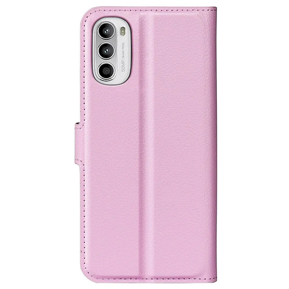 Classic Motorola Moto G52 / Moto G82 flip case - Pink