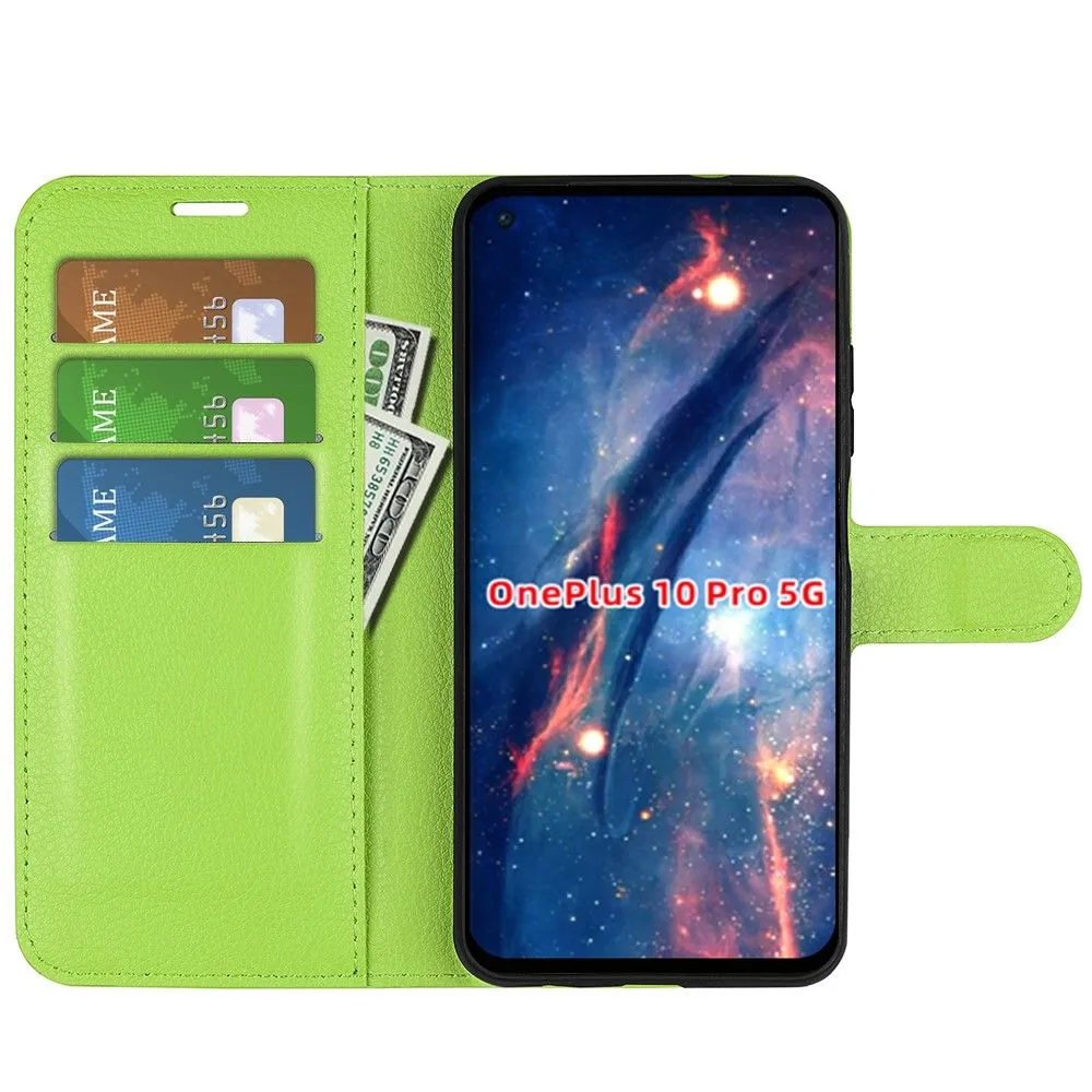 Classic OnePlus 10 Pro flip case - Green