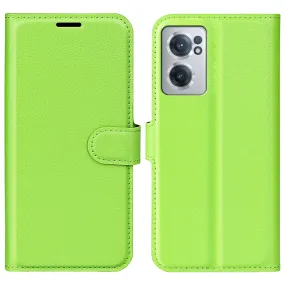 Classic OnePlus Nord CE 2 5G flip case - Green