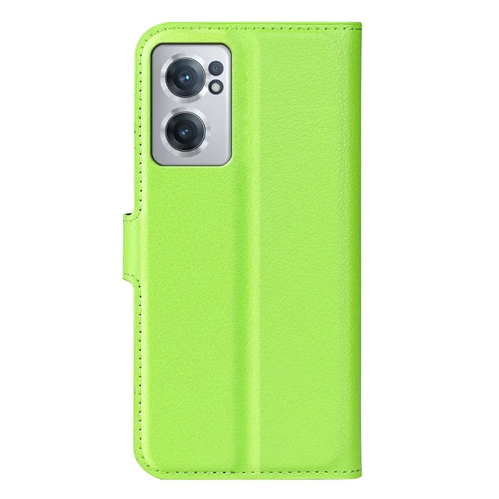 Classic OnePlus Nord CE 2 5G flip case - Green