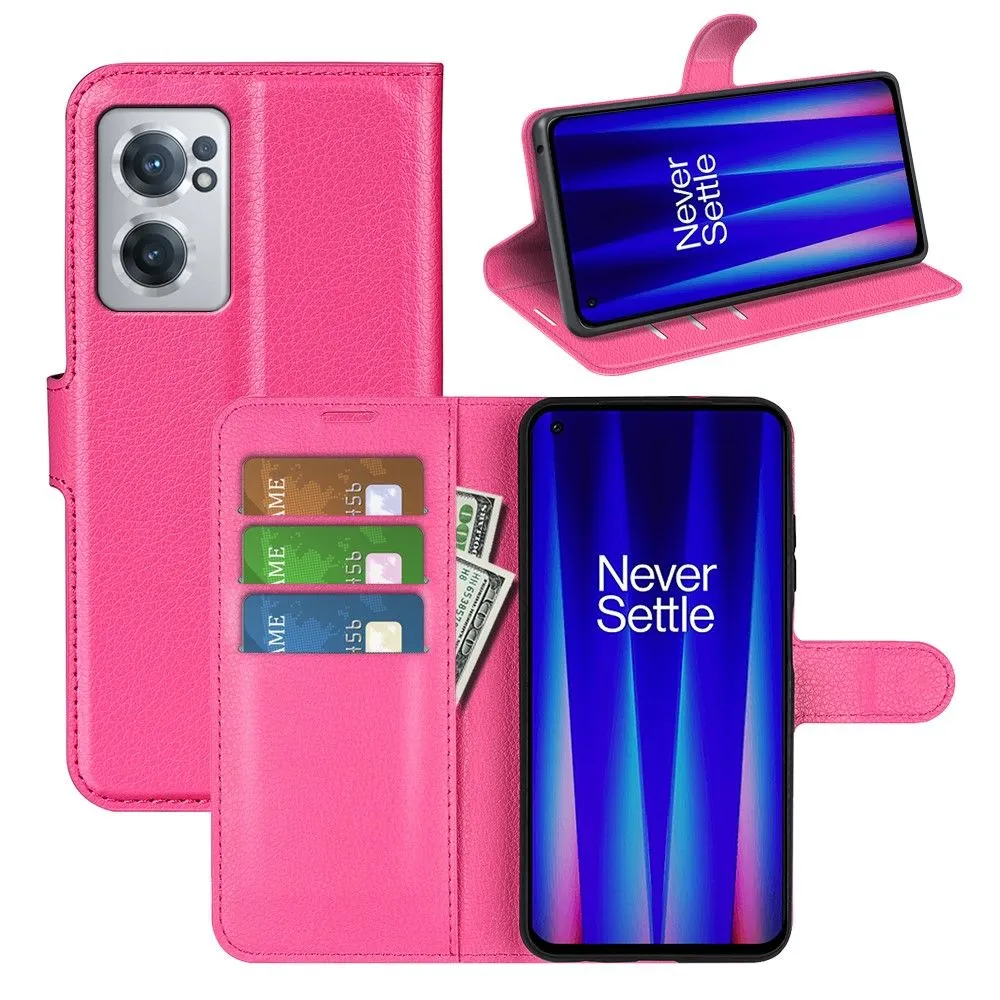 Classic OnePlus Nord CE 2 5G flip case - Rose