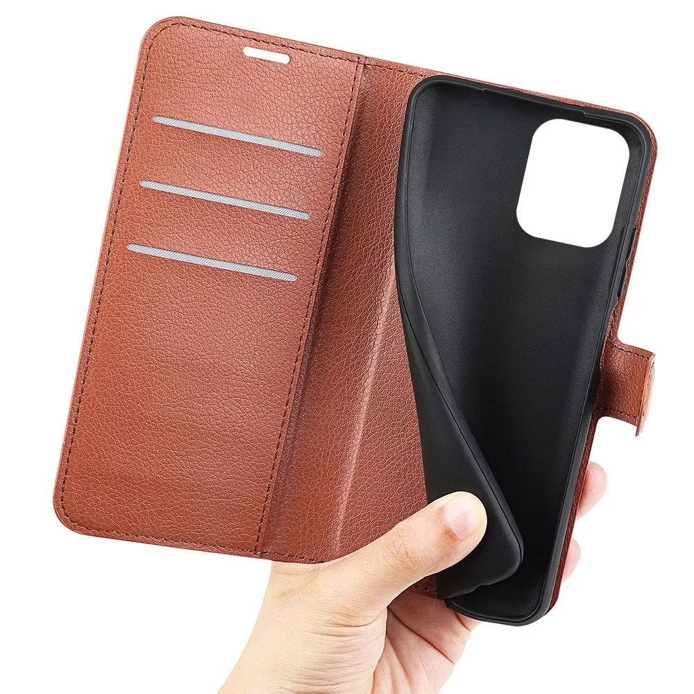 Classic Samsung Galaxy M53 5G flip case - Brown