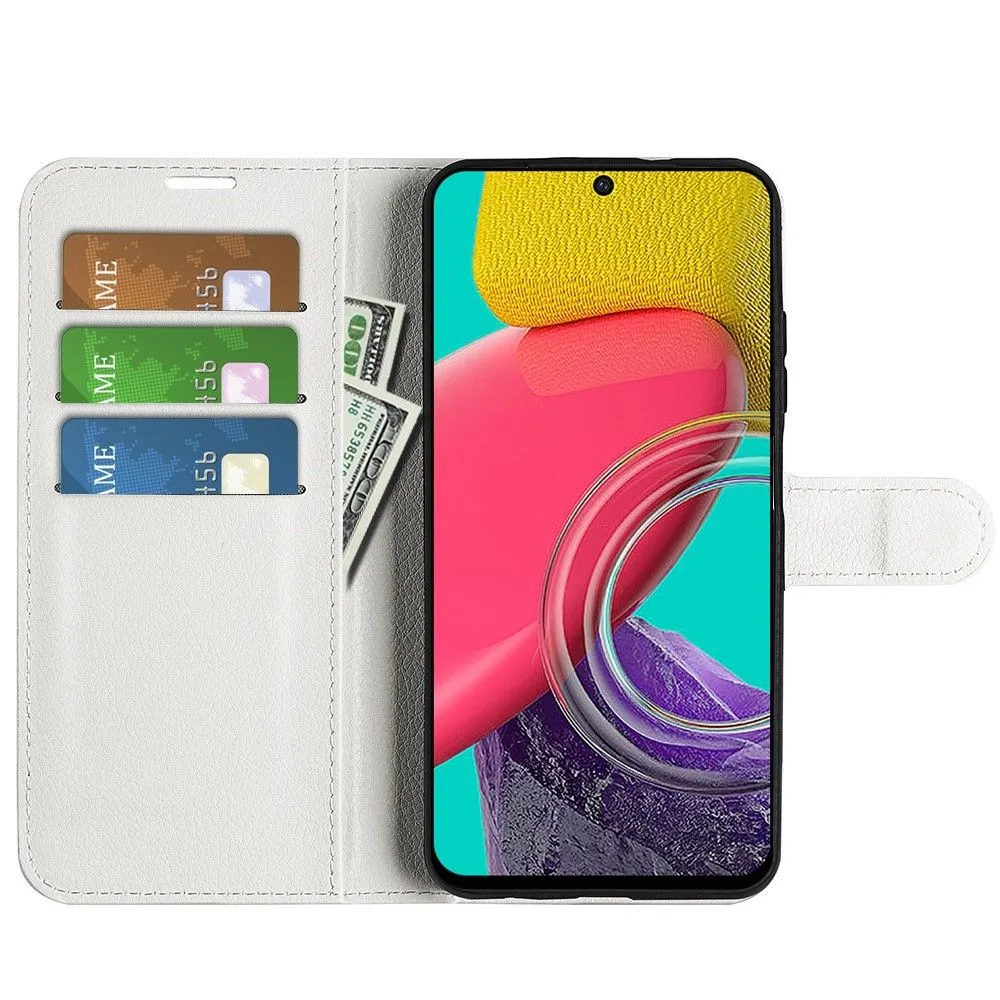 Classic Samsung Galaxy M53 5G flip case - White