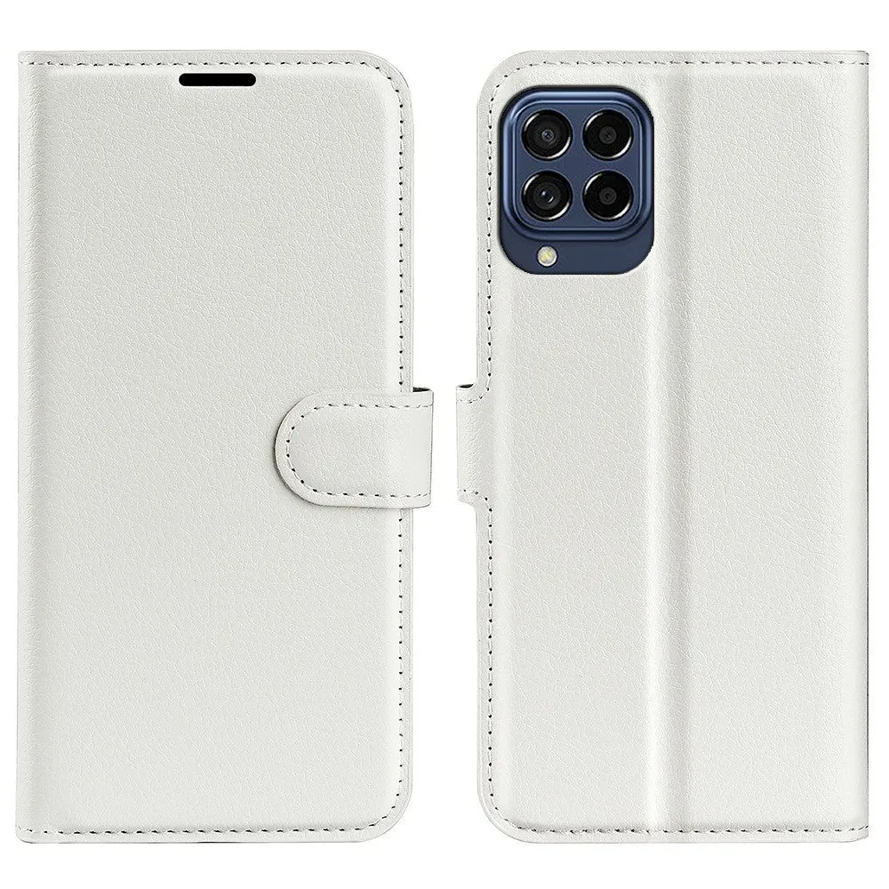 Classic Samsung Galaxy M53 5G flip case - White