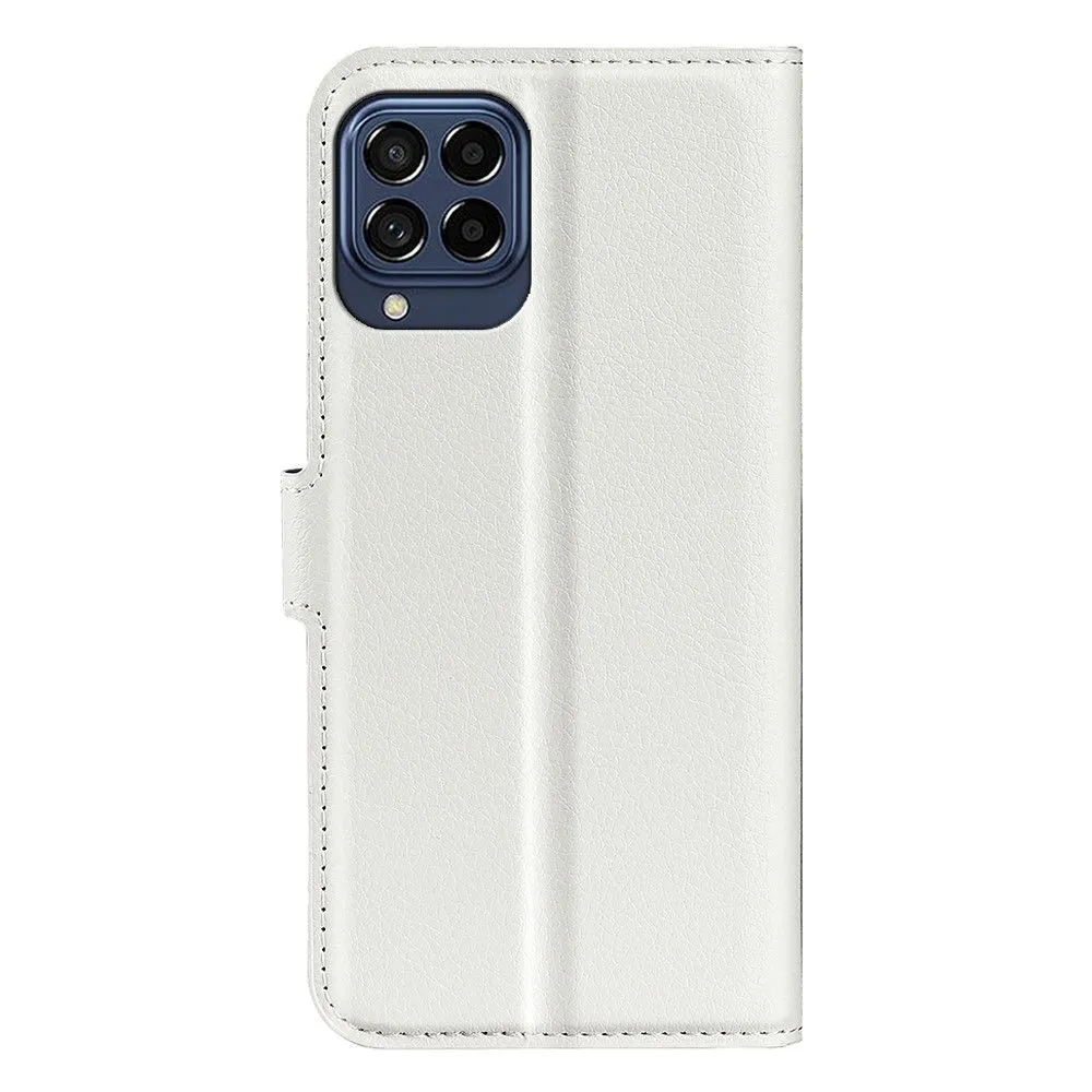 Classic Samsung Galaxy M53 5G flip case - White