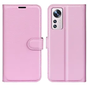 Classic Xiaomi 12 Lite flip case - Pink