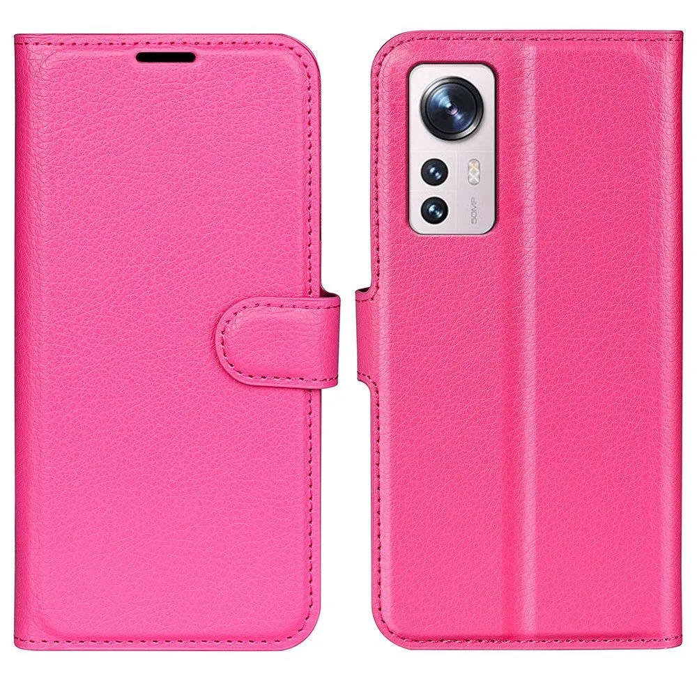 Classic Xiaomi 12 Lite flip case - Rose