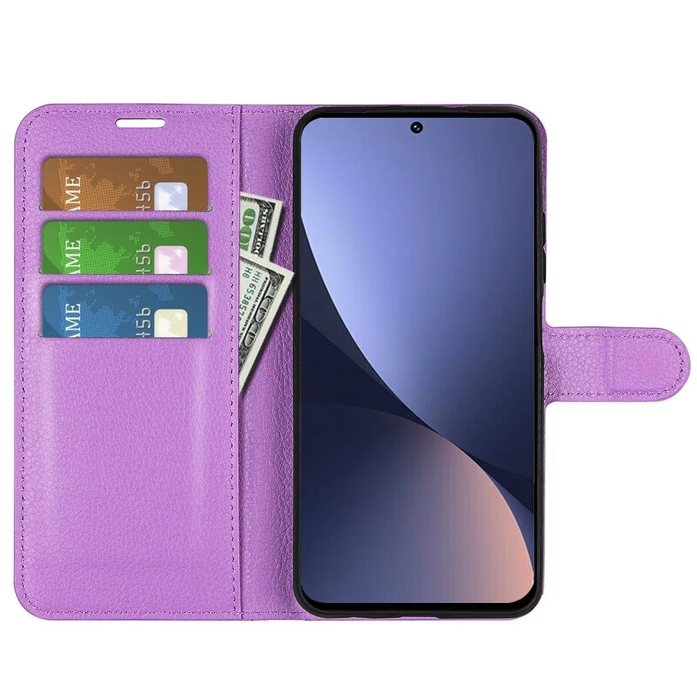 Classic Xiaomi Redmi K50 / K50 Pro flip case - Purple