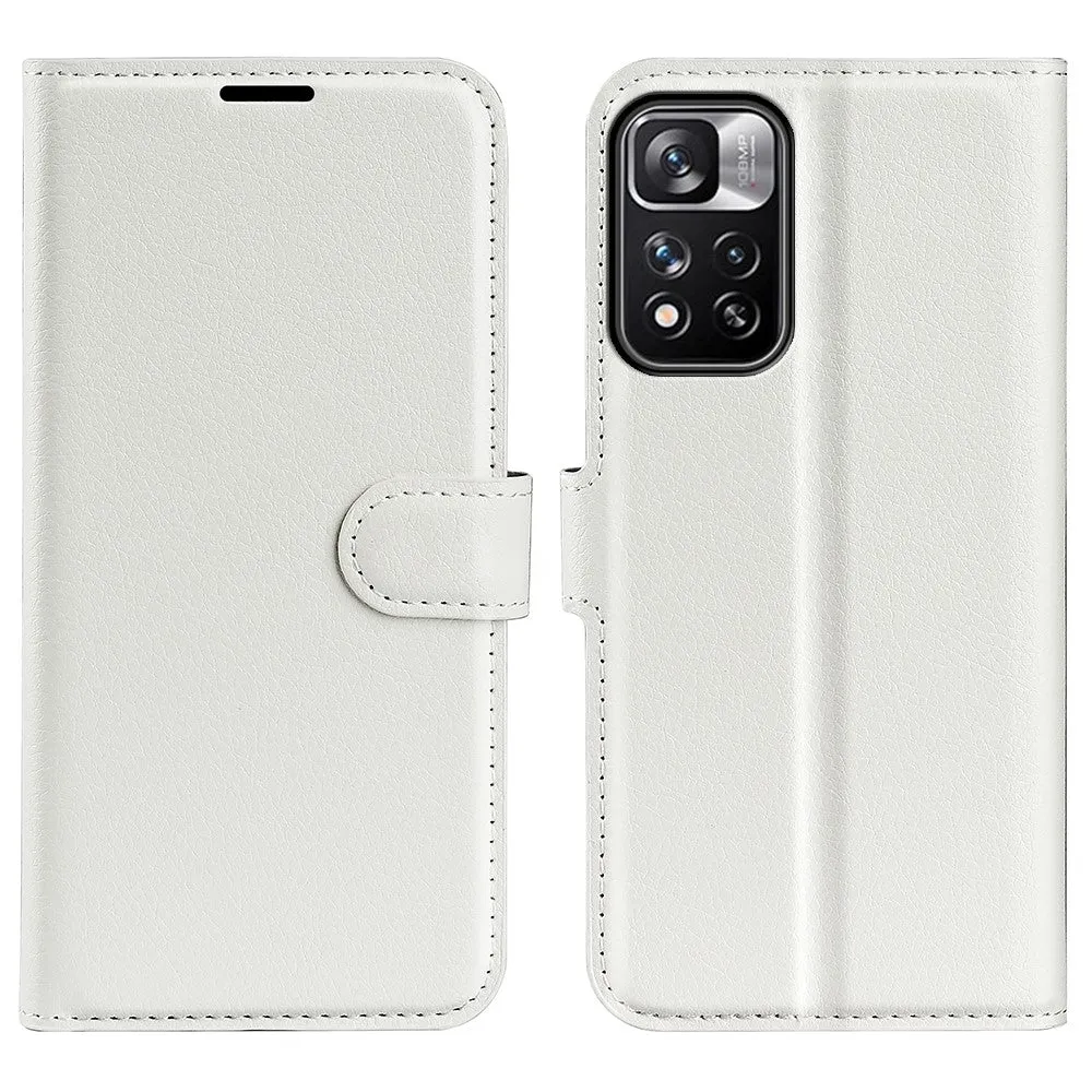 Classic Xiaomi Redmi Note 11 Pro Plus 5G flip case - White