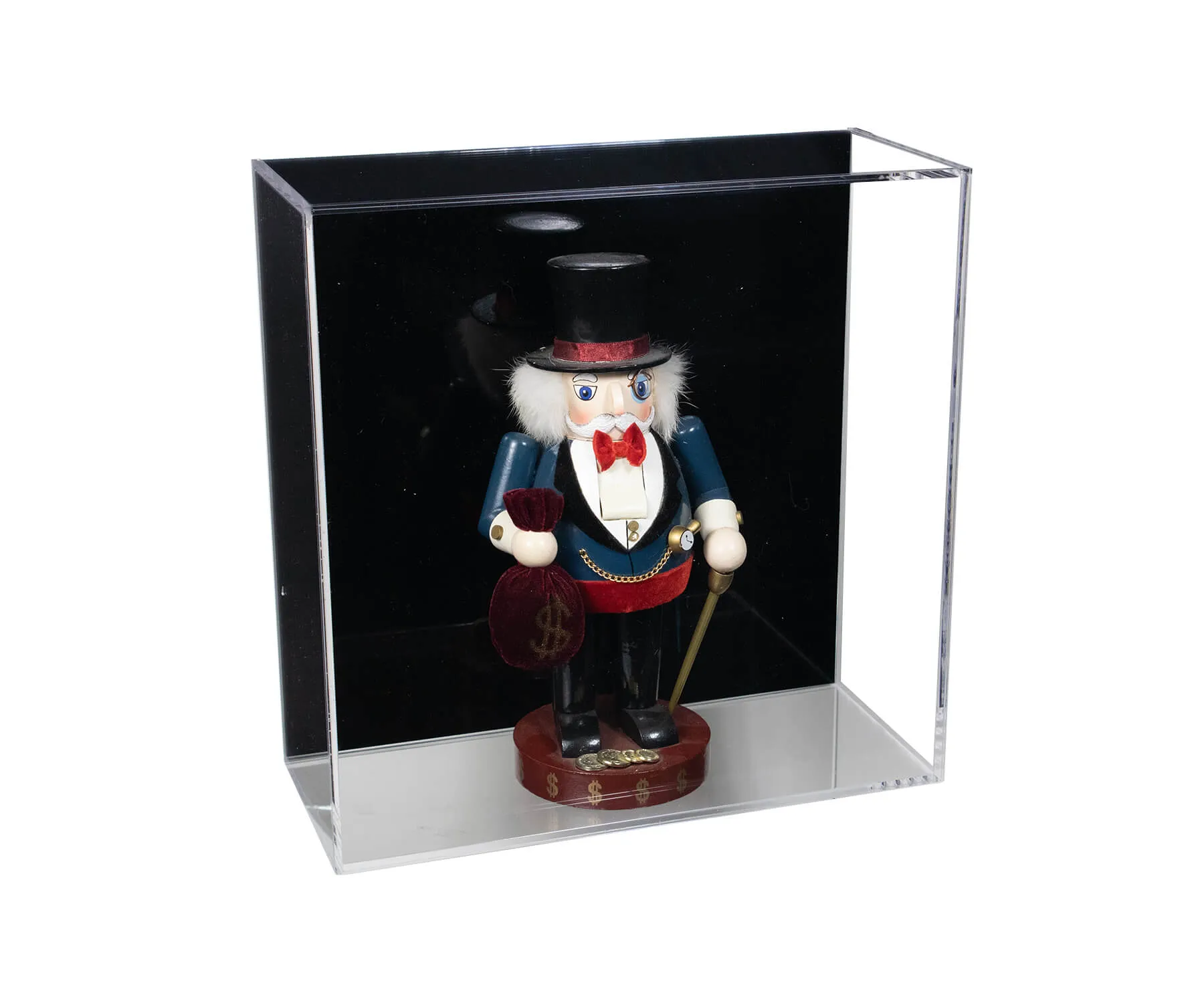 Clear Acrylic Versatile Display Case with Shelves