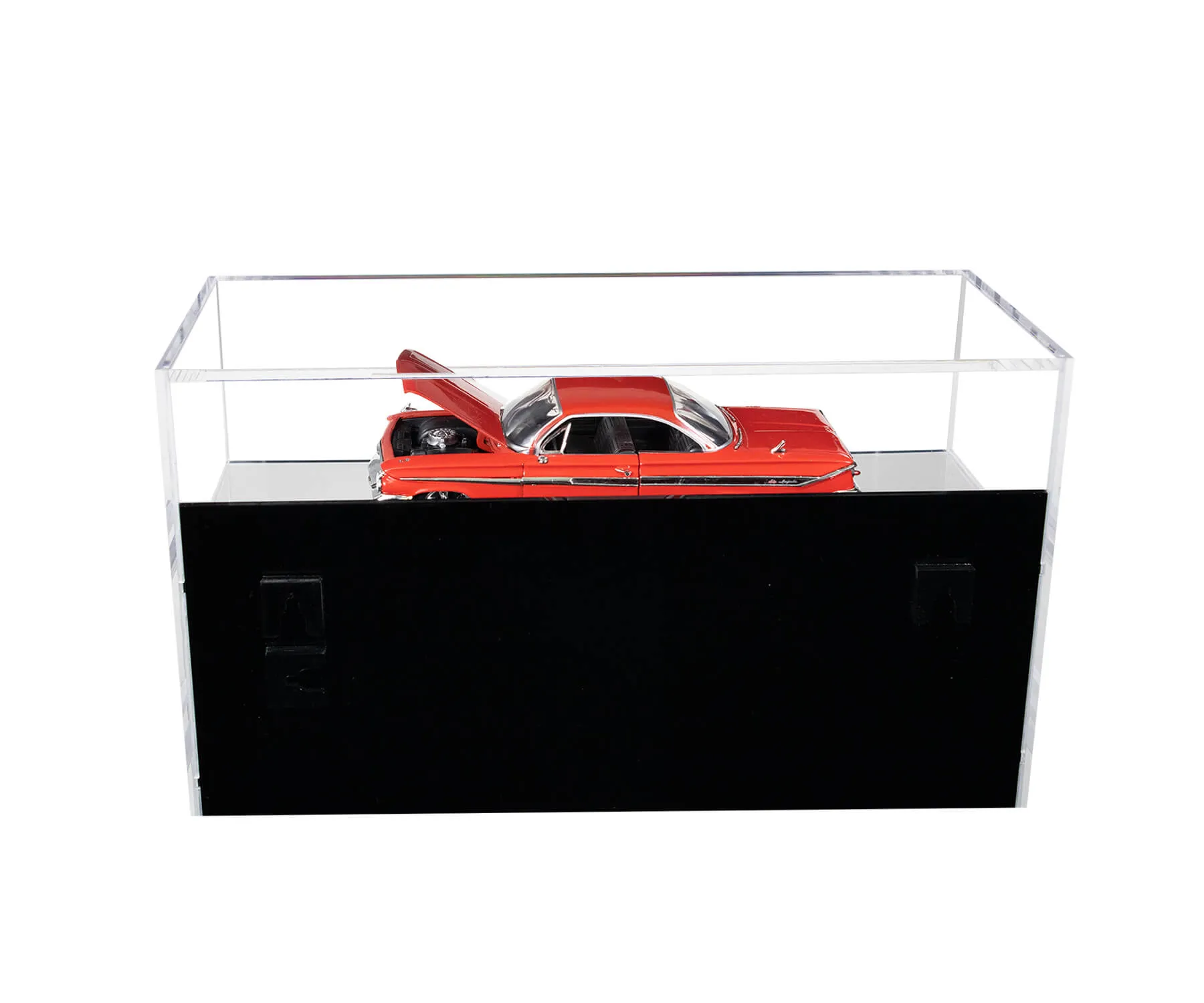 Clear Acrylic Versatile Display Case with Shelves