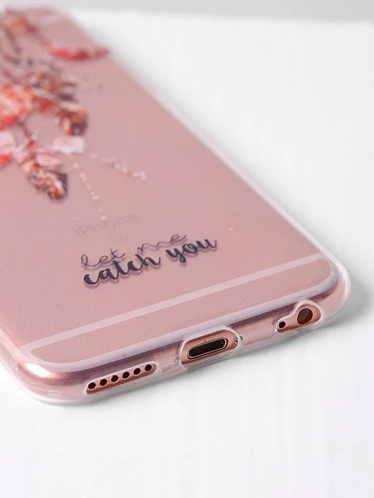 Clear Dreamcatcher Print iPhone Case