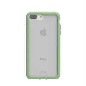 Clear iPhone Plus Case with Sage Green Ridge