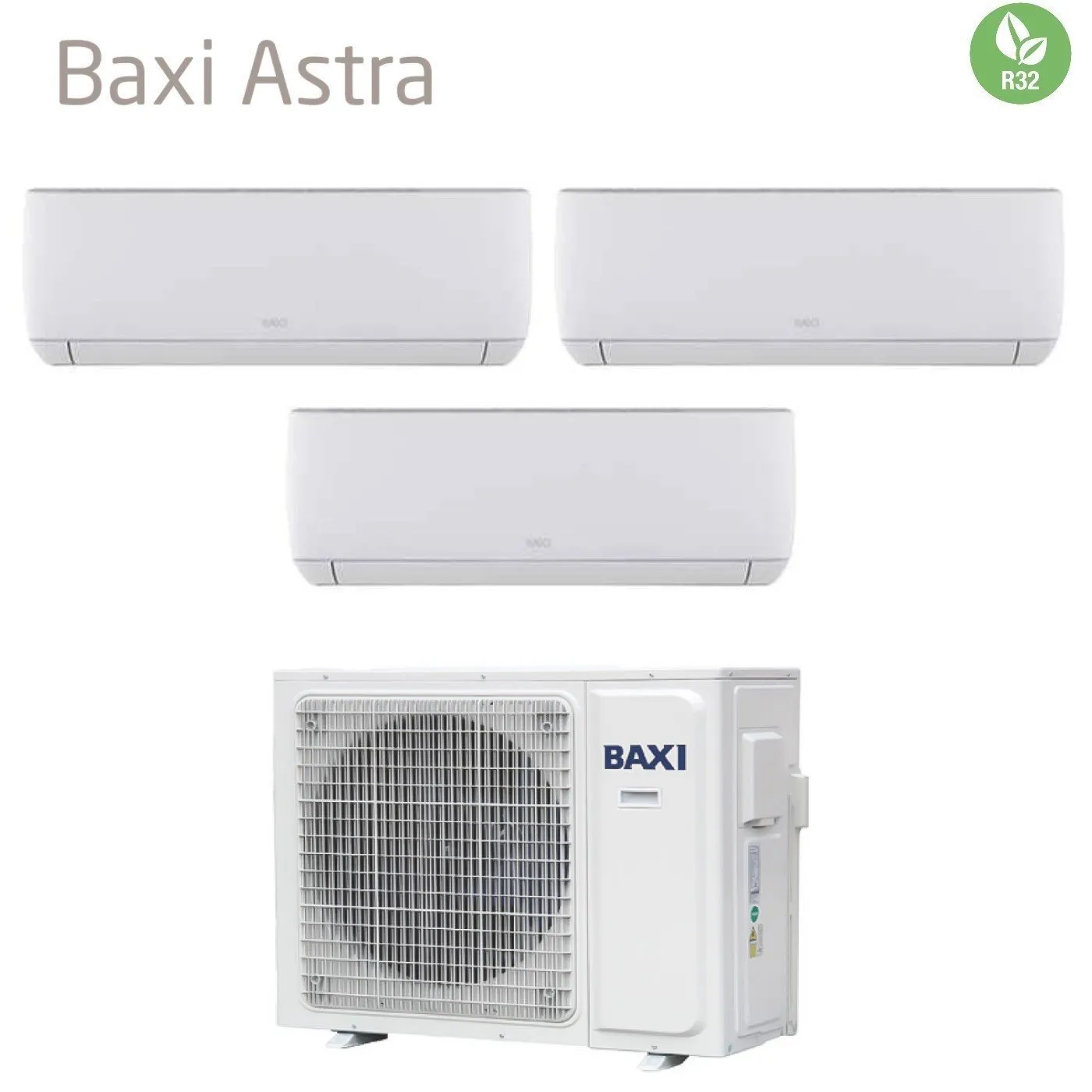 Climatizzatore Condizionatore Baxi Trial Split Inverter Serie Astra 7 7 18 con LSGT70-3M R-32 Wi-Fi Optional 7000 7000 18000 - Novità