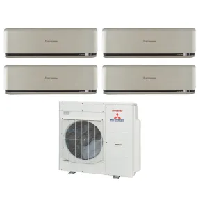 Climatizzatore Condizionatore Mitsubishi Heavy Industries Quadri Split Inverter serie KIREIA PLUS Titanium 7 7 12 21 con SCM80ZS-W R-32 Wi-Fi Optional 7000 7000 12000 21000