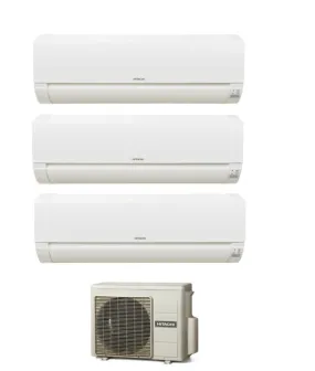 Climatizzatore Condizionatore Trial Split Inverter Hitachi serie Dodai Frostwash 9000 9000 9000 con RAM-53NE3F R-32 Wi-Fi Optional - NOVITA' 9 9 9