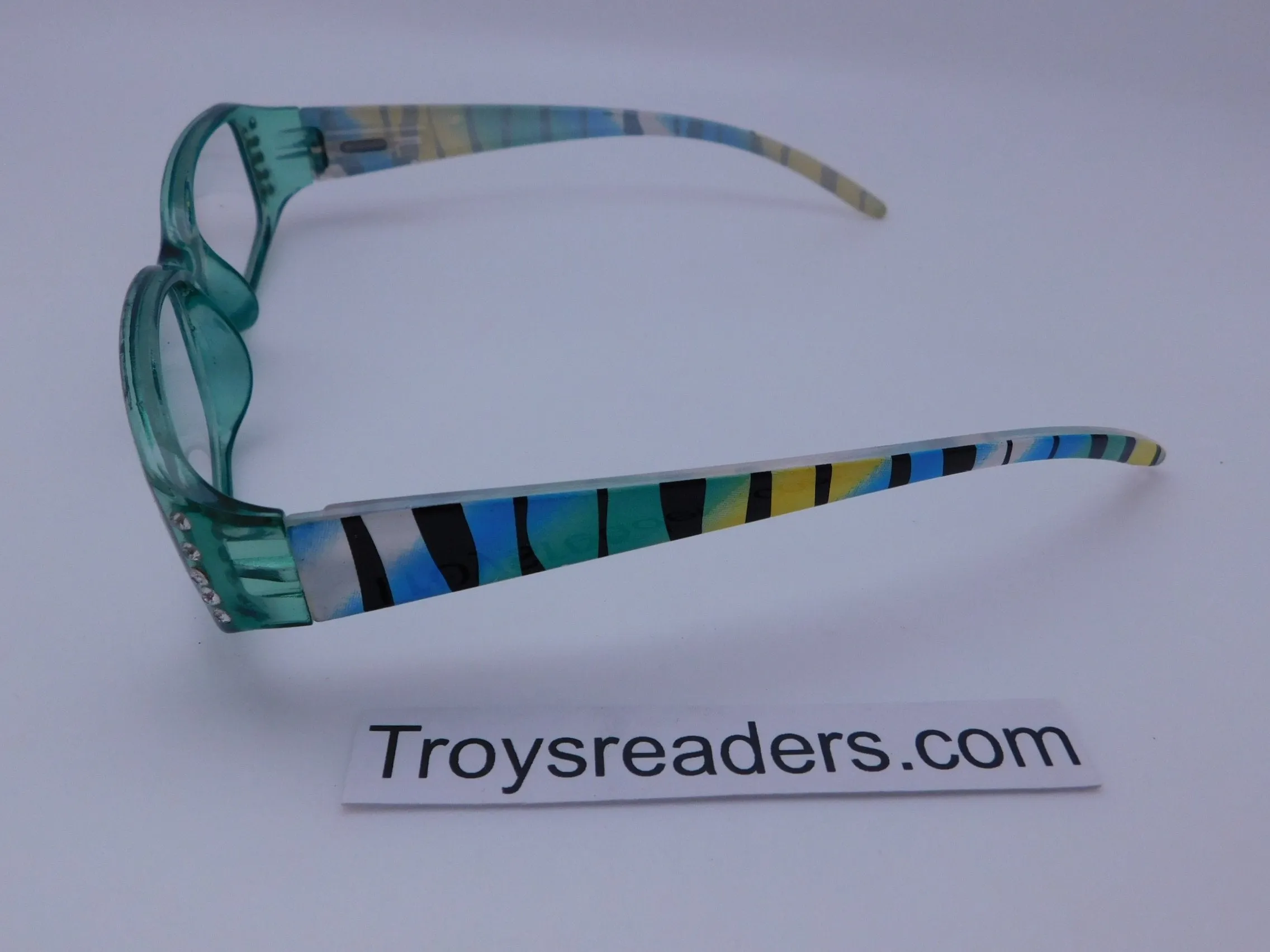 Colorful Animal Print Readers With Case in Four Colors