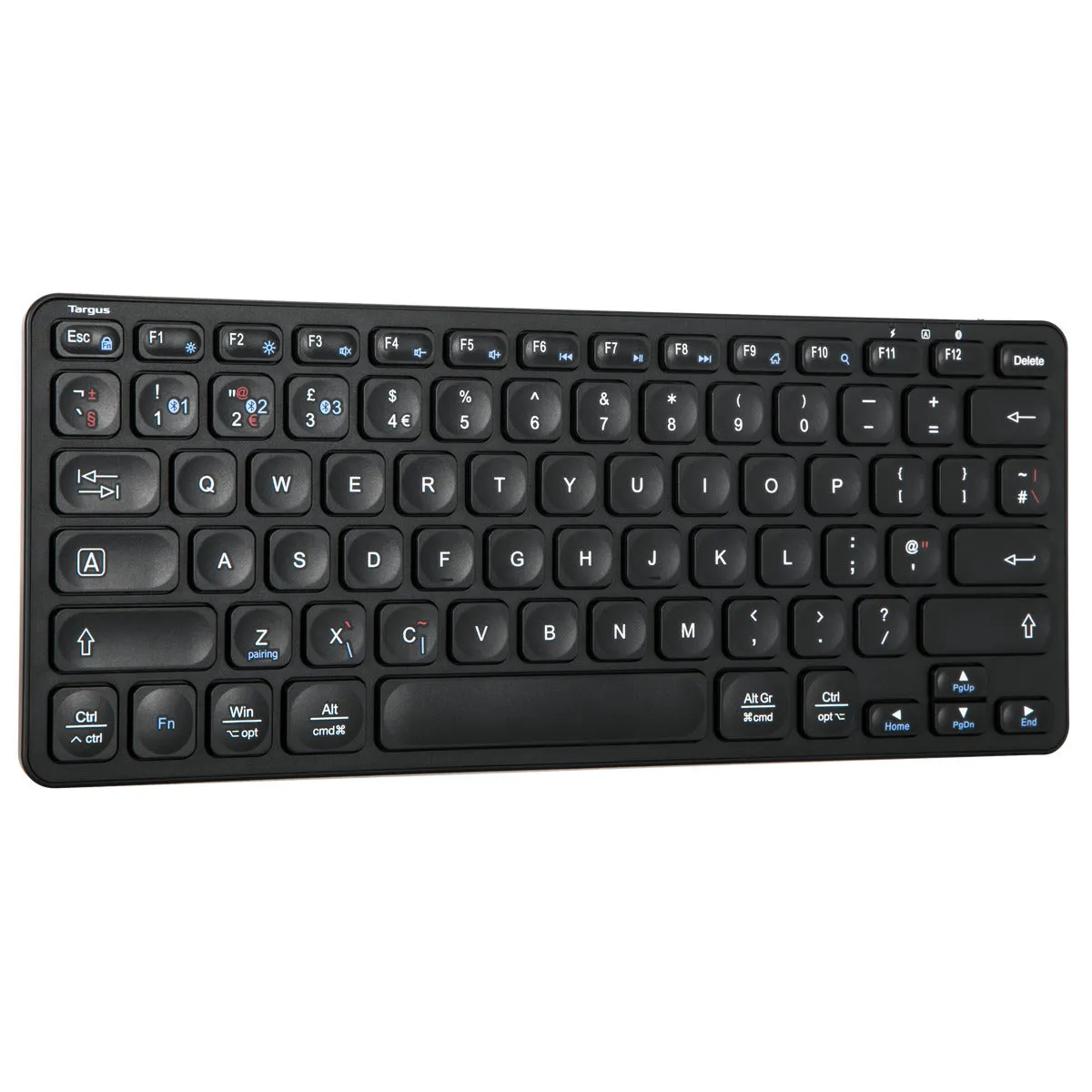 Compact Multi-Device Bluetooth® Antimicrobial Keyboard (UK)