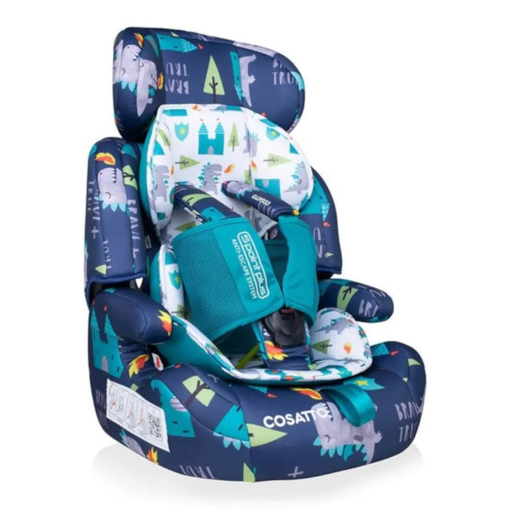 Cosatto Zoomi Group 123 Car Seat with 5 Point Plus (Dragon Kingdom)