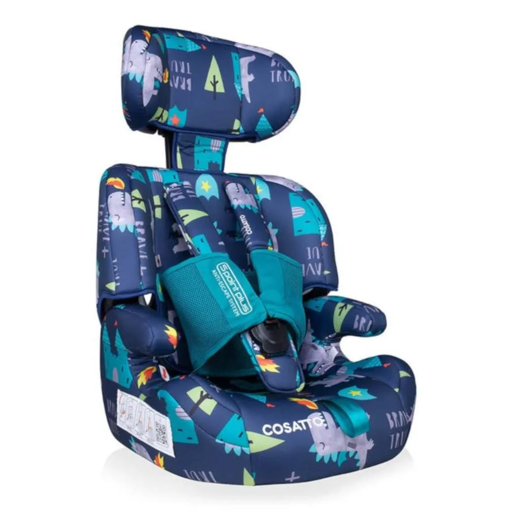 Cosatto Zoomi Group 123 Car Seat with 5 Point Plus (Dragon Kingdom)