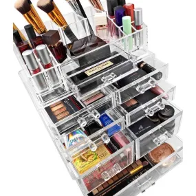 Cosmetic Storage Case (8 Drawer 4Pc)