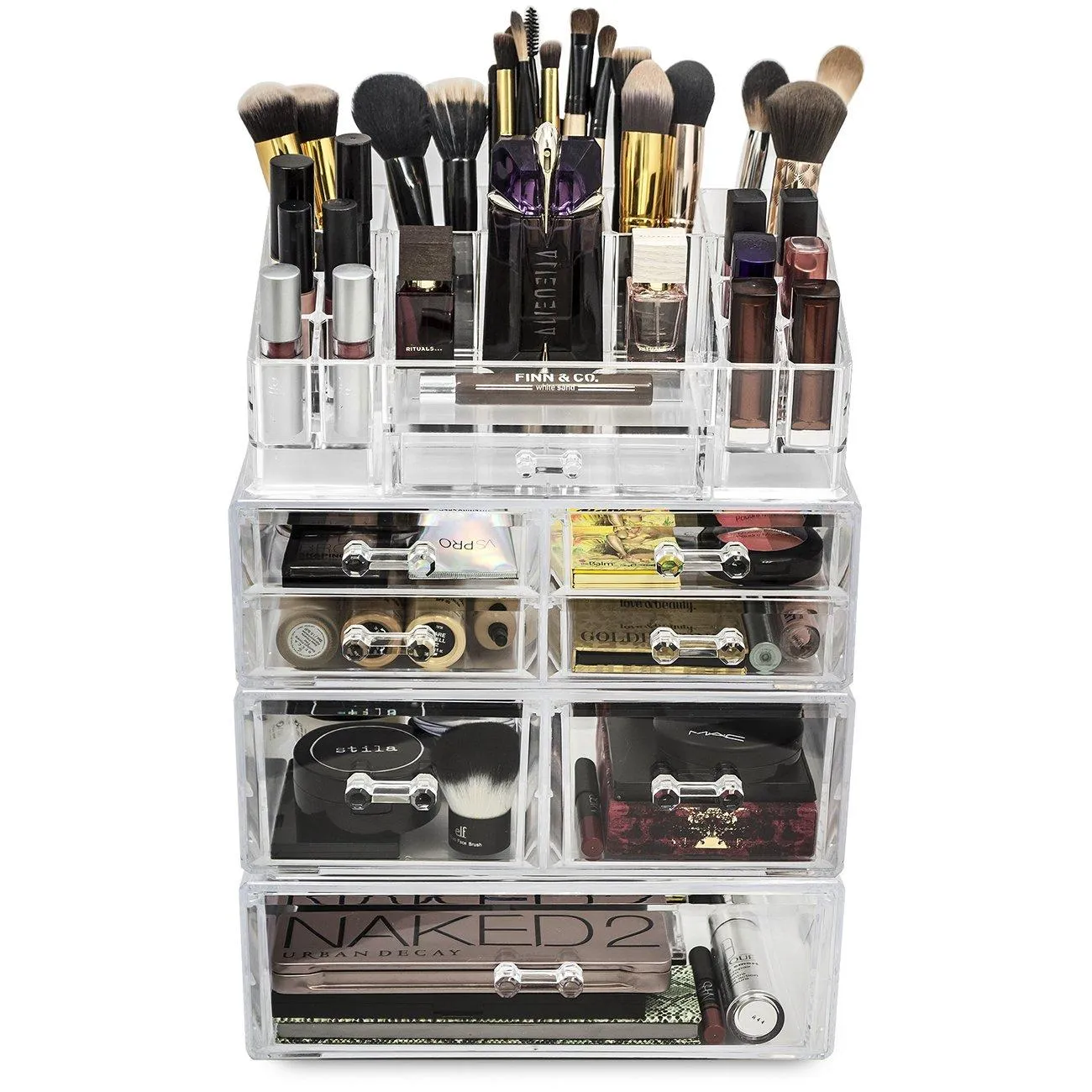 Cosmetic Storage Case (8 Drawer 4Pc)