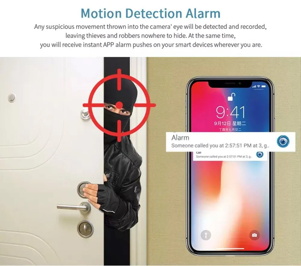 CRONY NIP-500  NIP-500 Wireless Camera 5MP Wireless Camera Smart Home Security Camera Human Motion Detection