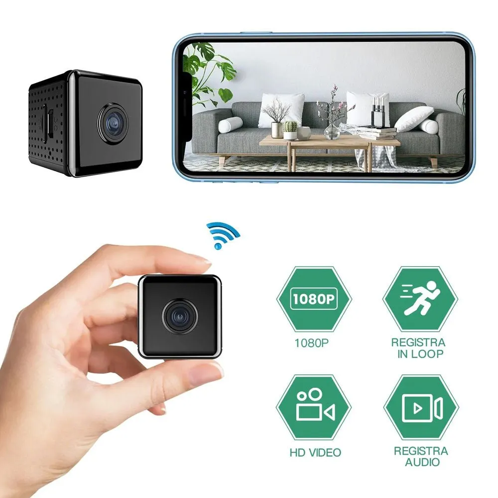 CRONY W10 Wifi iWFCam 1080P Camera HD Mini Wireless Wifi Camera with Motion Detection