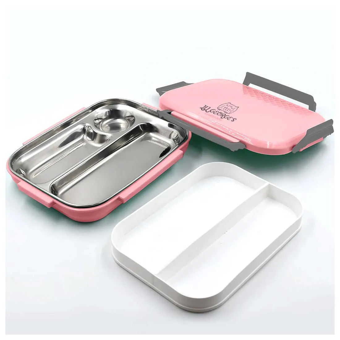 Customized Tiffin Box for Students - Stainless Steel Lunch Box