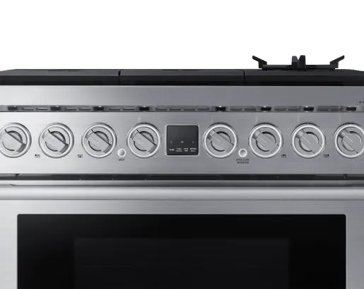 Dacor DOP36P86GLS Transitional 36" Gas Range, Silver Stainless Steel, Natural Gas/Liquid Propane