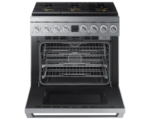 Dacor DOP36P86GLS Transitional 36" Gas Range, Silver Stainless Steel, Natural Gas/Liquid Propane