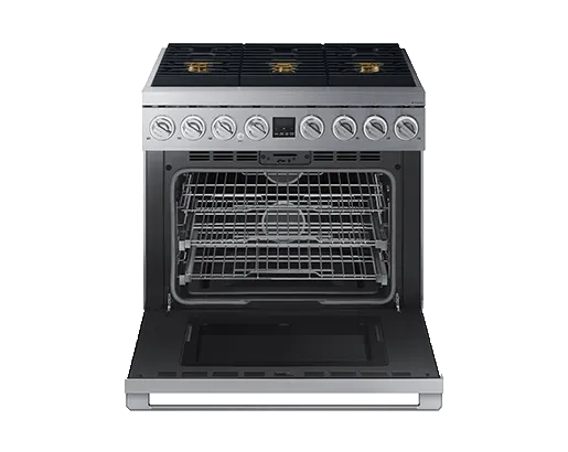 Dacor DOP36T86GLS Transitional 36" Gas Range, Silver Stainless Steel, Natural Gas/Liquid Propane