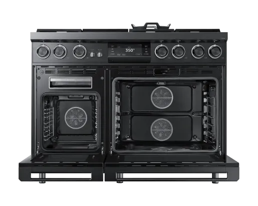 Dacor DOP48C96DLM 48" Pro Dual-Fuel Steam Range, Graphite Stainless Steel, Natural Gas & Liquid Propane