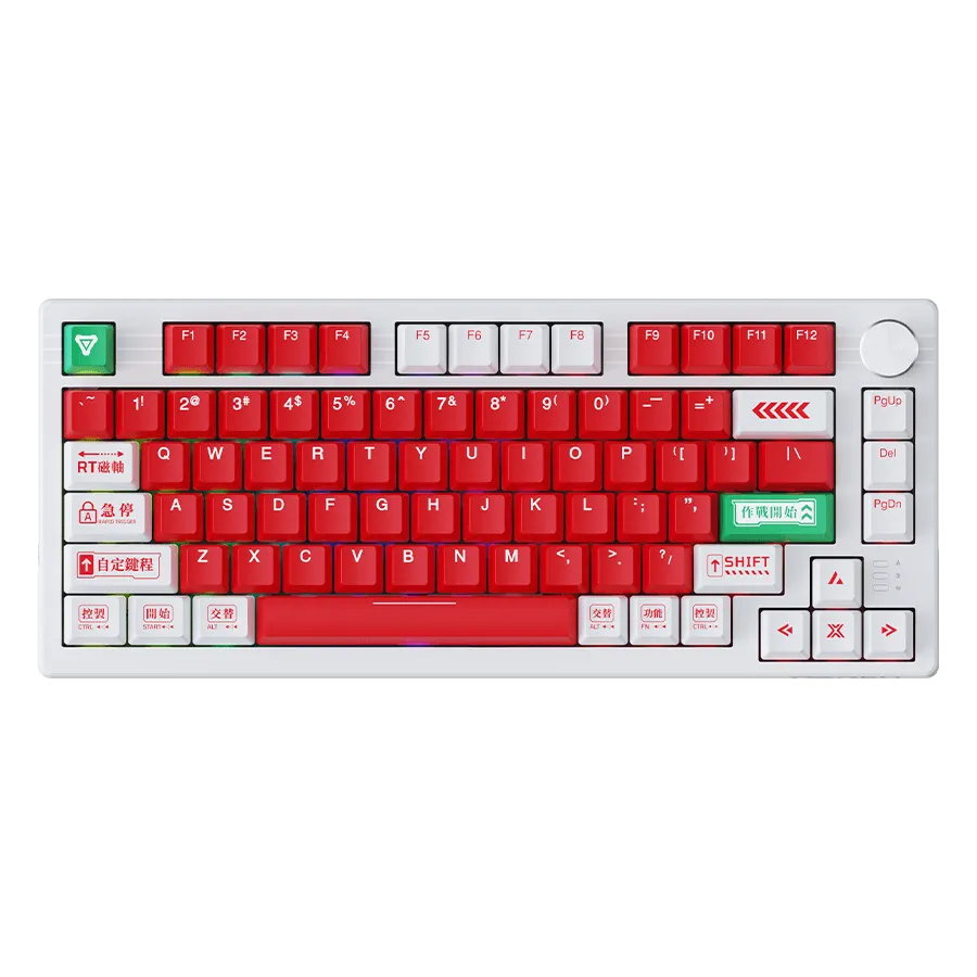 DAREU EK75 RT | Compact  75-Key Wired RGB Magnetic Hotswap Keyboard