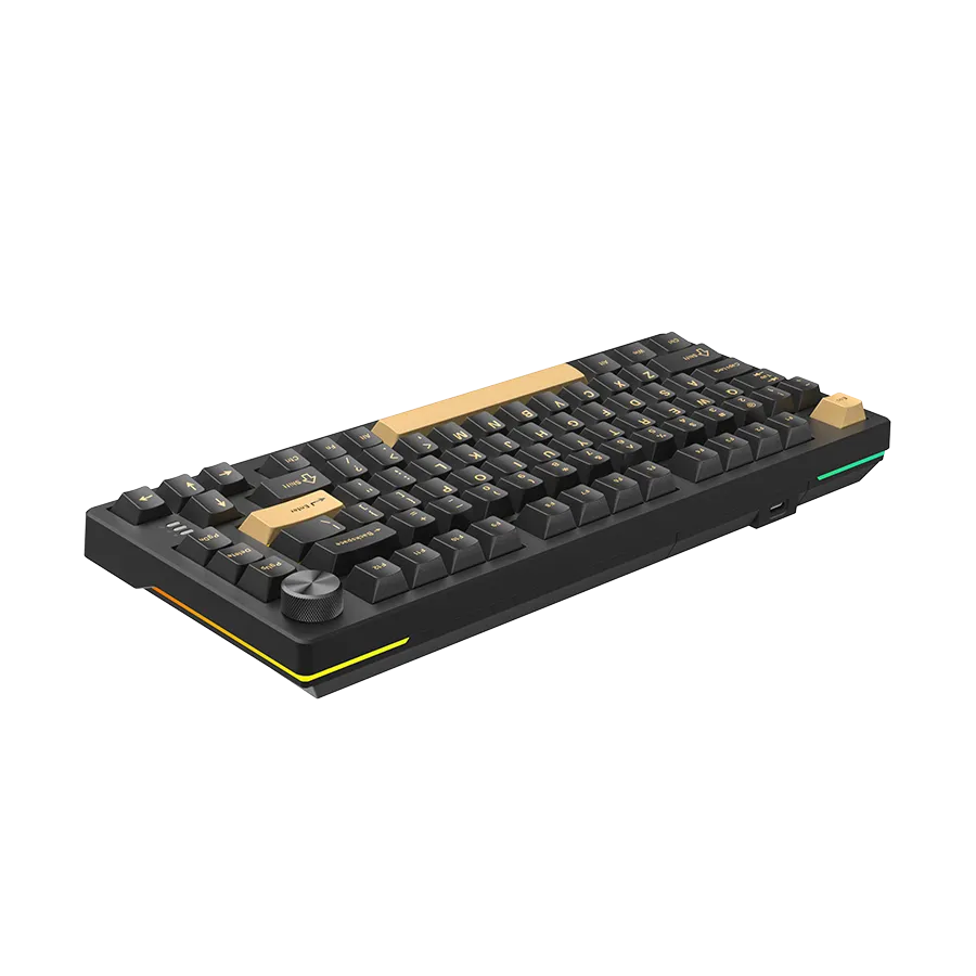 DAREU EK75 RT | Compact  75-Key Wired RGB Magnetic Hotswap Keyboard