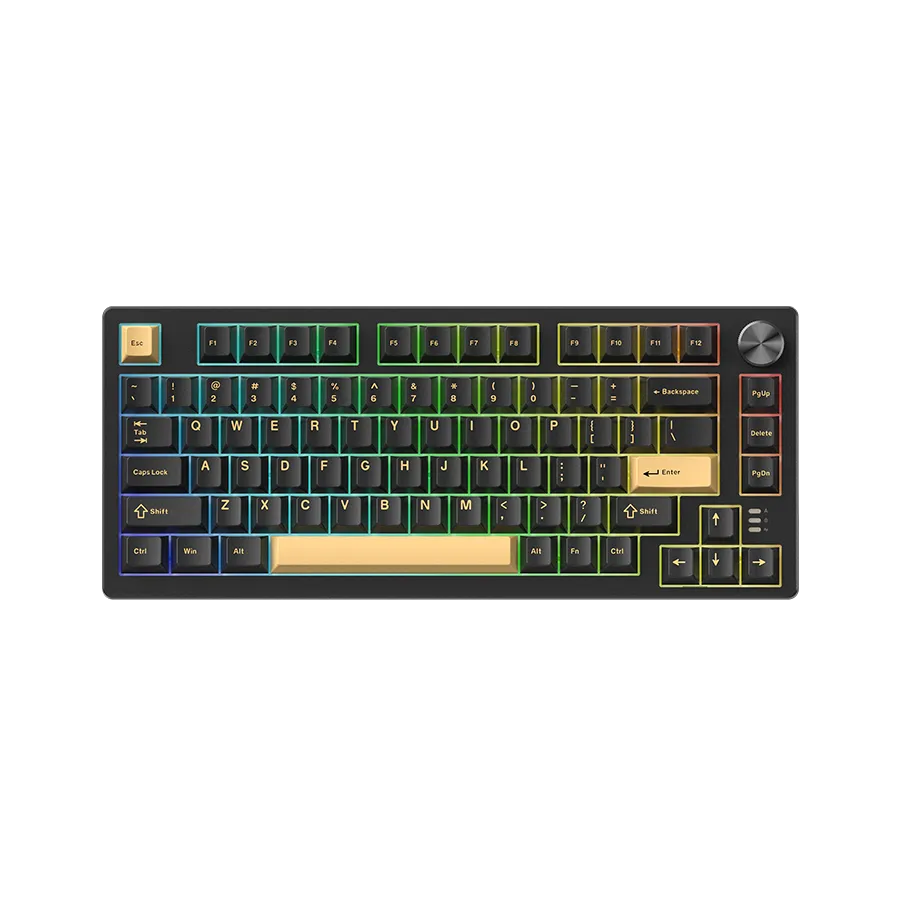 DAREU EK75 RT | Compact  75-Key Wired RGB Magnetic Hotswap Keyboard